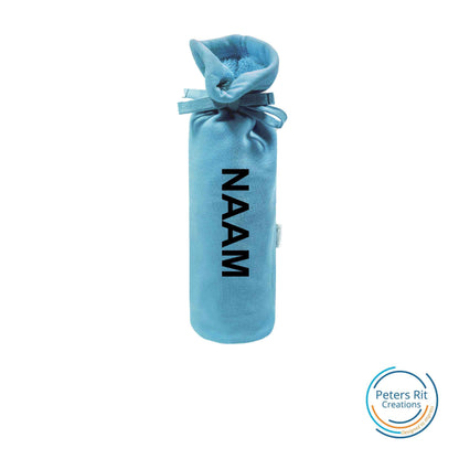 Kruikenzak | BLAUW met NAAM
