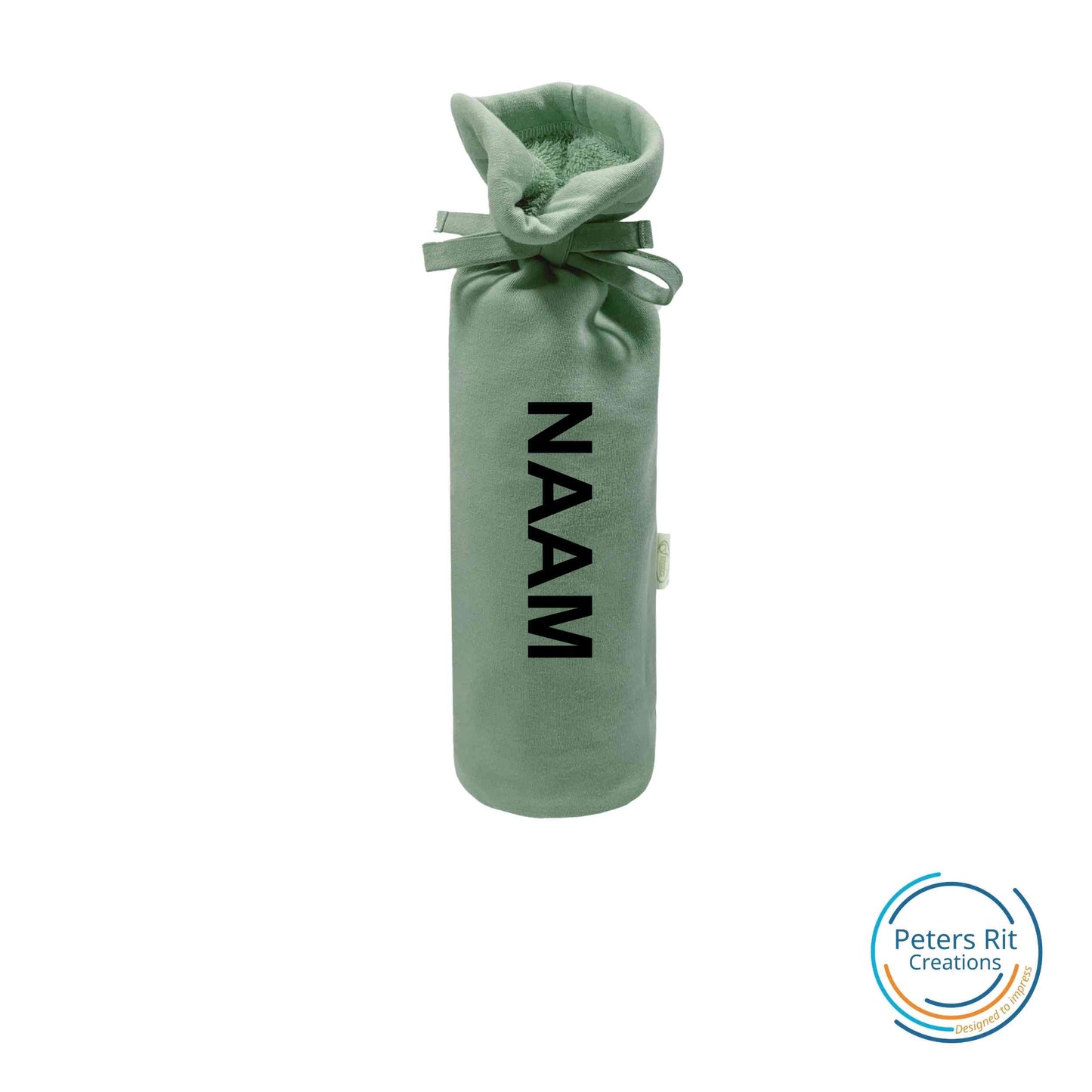 Kruikenzak | STONE GREEN met NAAM