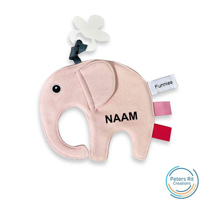 Tutpop Olifant | BLUSH met optie voor naam