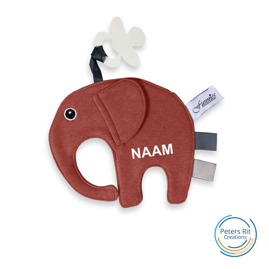 Tutpop Olifant | KOPER met optie voor naam