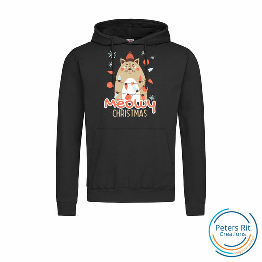 Heren sweatshirt hoodie | MEOWIE CHRISTMAS