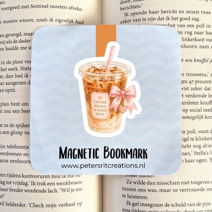 Boekenlegger magneet | Coffee books and good days