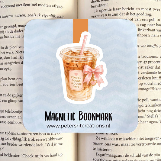 Boekenlegger magneet | Coffee books and good days