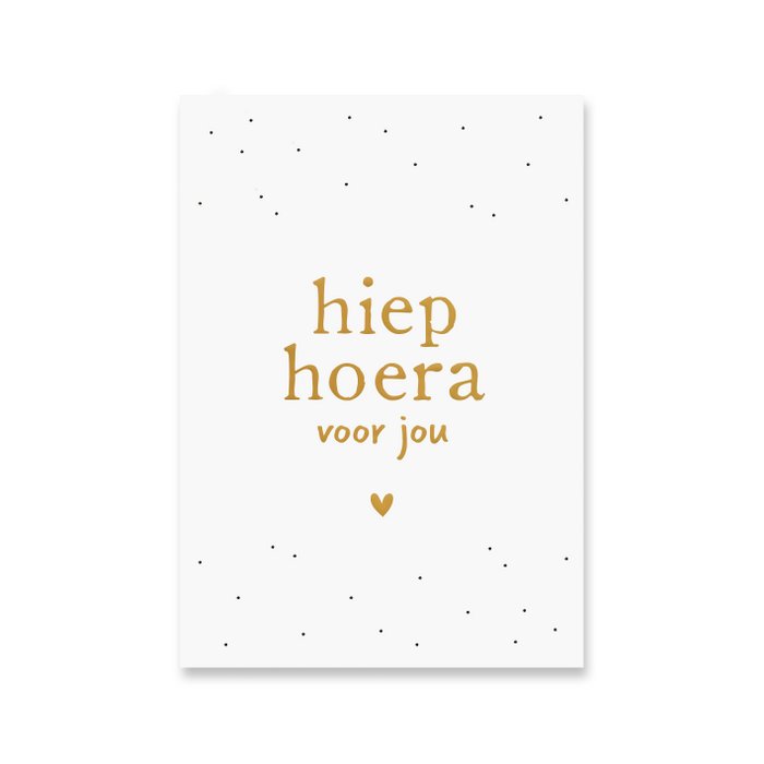 Kaart | HIEP HOERA VOOR JOU