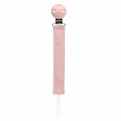Speenkoord met clip | Rose pink