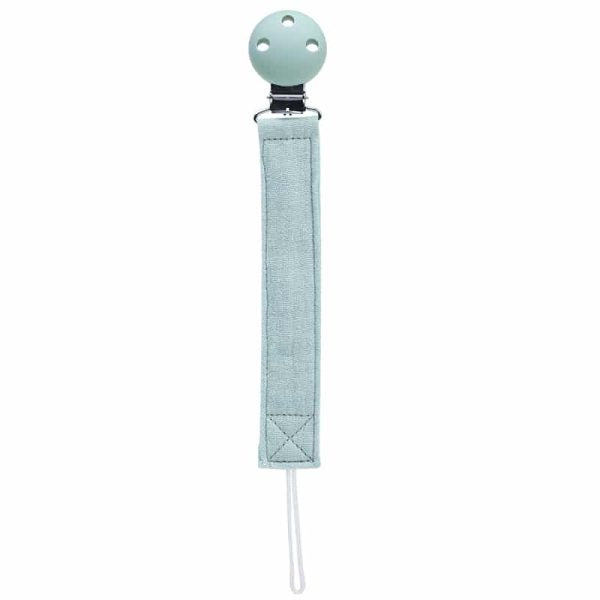 Speenkoord met clip | Stone green