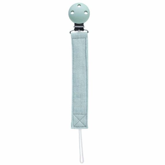 Speenkoord met clip | Stone green