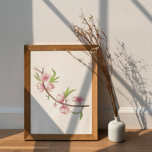 Poster | CHERRY BLOSSOM WATERCOLOR